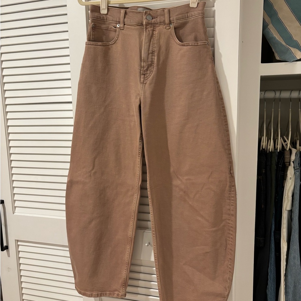 Everlane Tan Curve Jeans